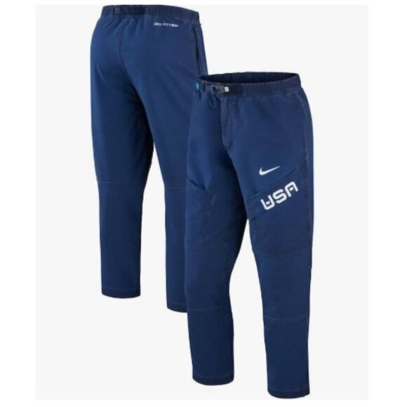 NWT Nike ACG DRI-FIT ADV USA Olympic Team Blaze Women's Track Pants, Blue, XXS - Picture 2 of 12
